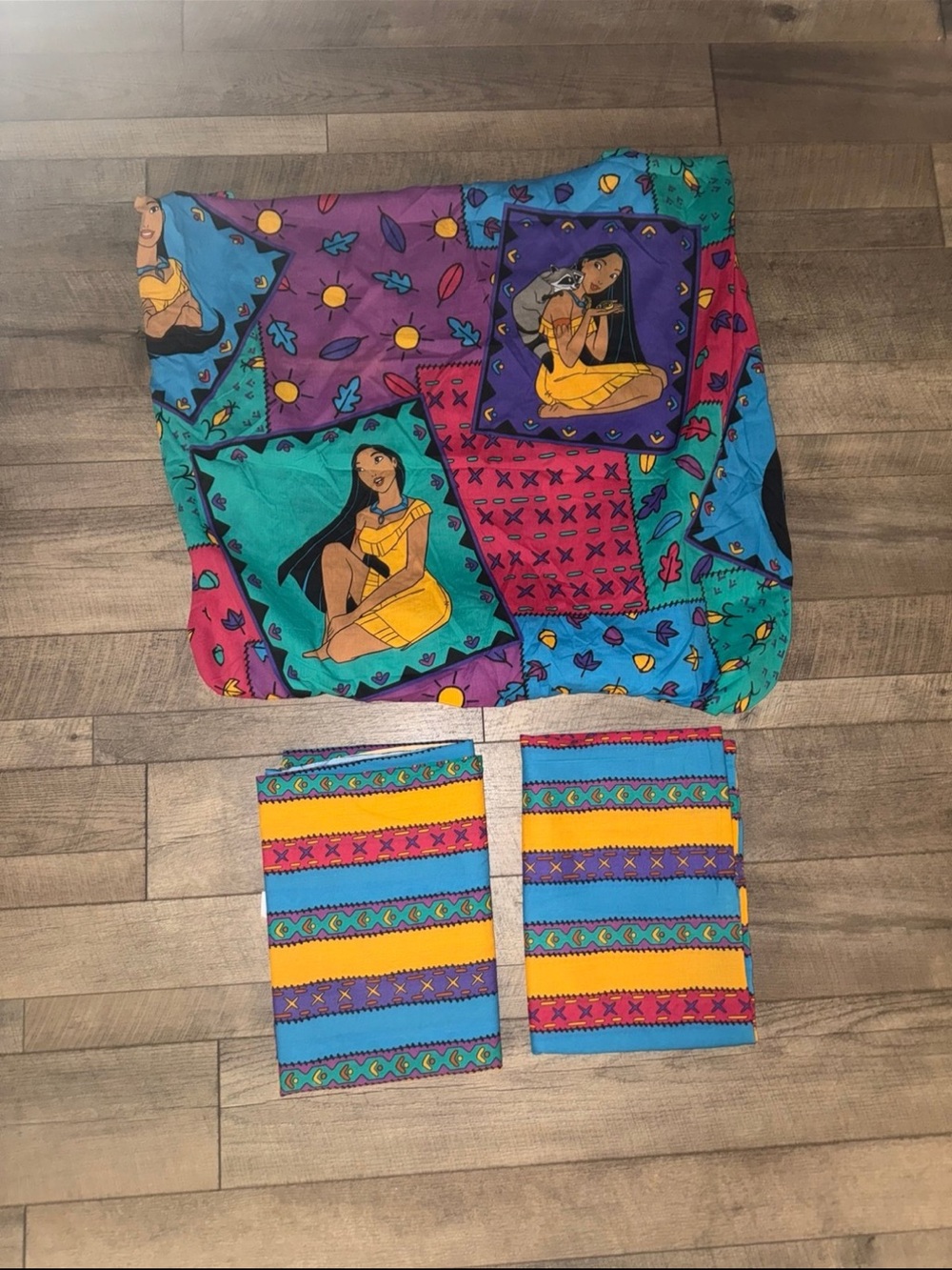 Vintage Disney Pocahontas Bedding